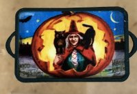 (image for) Witch with Cats Tray