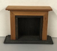 Shackman Fireplace with Logs