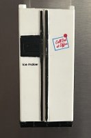 (image for) 1/24th Miniature Acme Refrigerator Magnet Fridge