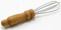 (image for) Wire Whisk with Wooden Handle