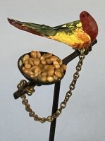 (image for) Parrot on Feed Stand