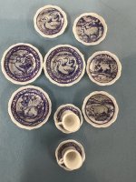 (image for) Chrysnbon Dish Set Decorated with Farm Animals