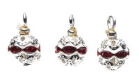 (image for) Ruby Crystal Ornament, Pkg. 3