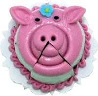 (image for) Pig Cake with Slice