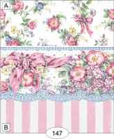 (image for) Flowers and Bows - Pink - 147