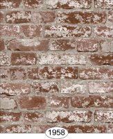 (image for) Distressed Brick - Red - 1958