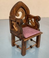 (image for) Gothic Carved Chair