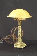 Antique Wired Gold Table Lamp