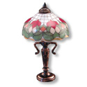 Non-Electric Rose Shade Table Lamp
