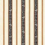 (image for) Wallpaper - French Kitchen - Black - Stripe