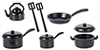(image for) Black Kitchenware, 10 Pc