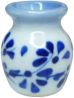 (image for) White with Blue Design Large Vase