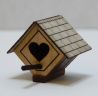 (image for) Birdhouse with a shingle roof 2