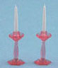 (image for) Candlesticks, Pink