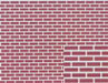 Brick: Red On White, 11 X 15 1/2, Jr370