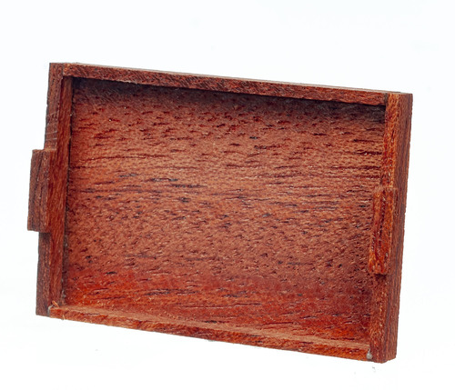 Small Wooden Tray Mahogany