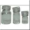 (image for) Set of Three Glass Canning Jars