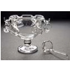 (image for) Glass Punch Bowl with Cups and Ladle