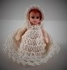 (image for) Tiny Porcelain Doll in White Crochet