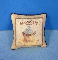 (image for) Pillow - Cupcake - Chocolate