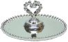 (image for) Silver Tray with Heart Handle