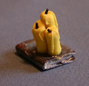 (image for) Spell Book With Candles