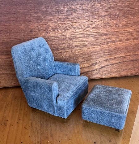 (image for) Sally Hardy Chair and Ottoman - Click Image to Close