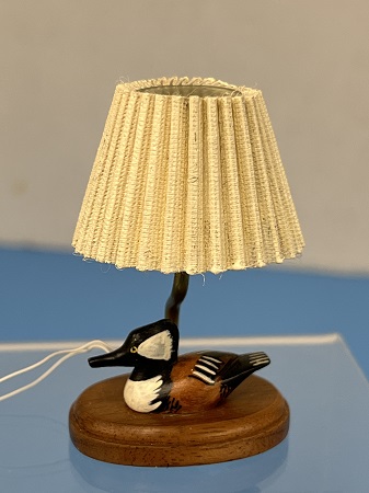 (image for) B. Gibson Duck Decoy Table Lamp - Click Image to Close