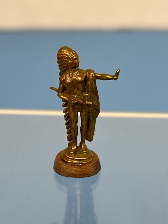 (image for) Indian Chief Sculpture in Bronze - Click Image to Close