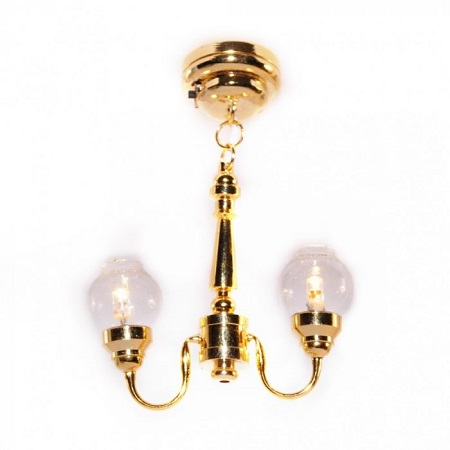(image for) 2 Arm Chandelier - Click Image to Close