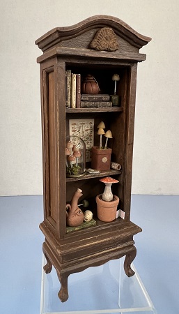 Bookcase for Mushroom Study - Click Image to Close