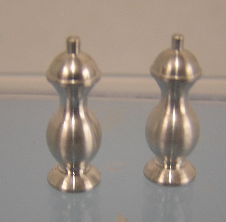 Mini Pewter Salt & Pepper Shakers