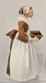 "La Belle Chocolatier" Artisan-Made Porcelain Doll (image for) "La Belle Chocolatier" Artisan-Made Porcelain Doll
