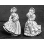 (image for) Pair of 'Royal Doulton' Style Ladies in Winter