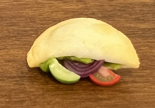 (image for) Pita with Veggies - Click Image to Close
