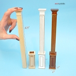 (image for) Square Column 4"-10" Telescopic, Wood