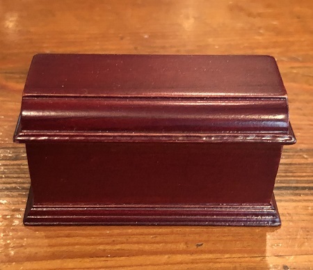 (image for) Heidi Ott Sewing Machine Cover in Mahogany - Click Image to Close