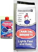 (image for) Charcoal Briquettes w/Lighter Fluid